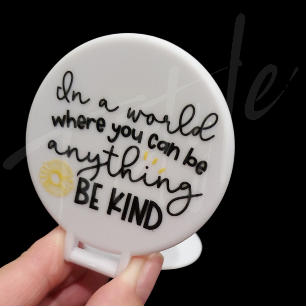 ⭐️4/$16⭐️Be Kind Folding Pocket Mirror